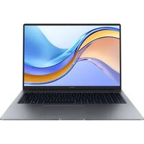 Ноутбук Honor 16,0"/ Intel i5-12450H (2.0GHz до 4.4GHz)/ 8Гб/ SSD 512Гб/ Intel UHD Graphics (1920x1200) IPS/ No ODD/ Без ОС/ Серый MagicBook X16 2024 BRN-F58