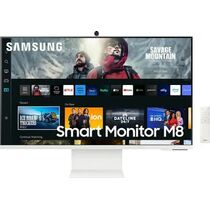 Монитор 32" Samsung LS32CM801UI белый (VA, 3840х2160, 60 Гц, 4 ms, 400 cd/ m2, 3000:1, audio: 2х5 Вт, HDMIх1)