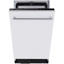 Посудомоечная машина встраиваемая Midea MID45S720i белая (узкая , вместимость - 10 комплектов, расход воды - 8 л)
