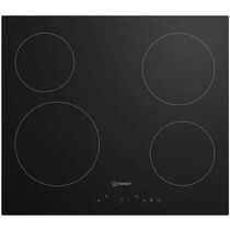 Электрическая варочная панель Indesit IRT 160 черный (конфорок - 4 шт, панель - стеклокерамика, 58х51 см)