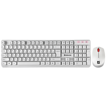 Комплект (клавиатура +мышь) Defender Milan C-992 беспроводной, классический, Bluetooth, белый (45994)