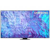 Телевизор 98" Samsung QE98Q80CAUXRU QLED, Smart TV, 4K Ultra HD, 100 Гц, T2/ C/ S2, HDMI х4, USB х2, звук 2х10 Вт, серебристый