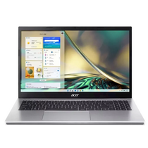 Ноутбук Acer 15,6"/ Intel i5-1235U (1.3GHz до 4.4GHz)/ 8Гб/ SSD 512Гб/ Intel Iris Xe Graphics (1920x1080) IPS/ Без ОС/ Серебристый Aspire 3 A315-59 (NX.K6SE