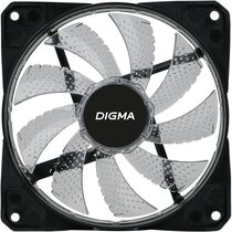 Система охлаждения Для корпуса Digma DFAN-FRGB2 4-pin Molex, 120 мм) DFAN-FRGB2