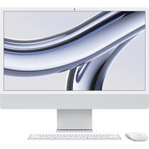 Моноблок Apple iMac A2874, 24", Apple M3 8 core, 8ГБ, 256ГБ SSD, Apple, macOS, серебристый (Z195000C9)