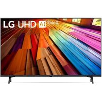 Телевизор 55" LG 55UT80006LA.ARUB LED, Smart TV, 4K Ultra HD, 60 Гц, T/ T2/ C/ S/ S2, HDMI х3, USB х2, звук 2х10 Вт, чёрный