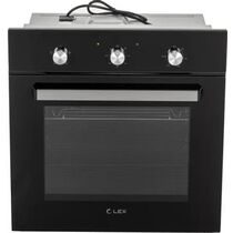 Электрический духовой шкаф Lex EDM 041 BL черный (объем - 62 л, t -250°)