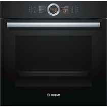 Электрический духовой шкаф Bosch HSG636BB1 черный (объем - 71 л, t -250°)