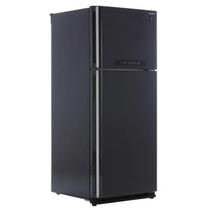 Холодильник Sharp SJPC58ABK, черный, No Frost, высота - 167 см, ширина - 70, дисплей да, нулевая зона да, A
