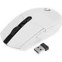 Мышь Logitech G304 Lighspeed оптическая, беспроводная, Радио USB, игровая, белый (910-005295)