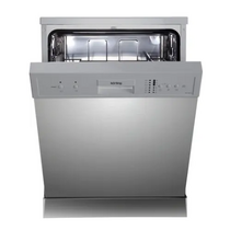 Посудомоечная машина Korting KDF 60240 S серебристая ( полноразмерная, вместимость - 14 комплектов, расход воды - 11 л)