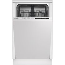 Посудомоечная машина встраиваемая Indesit DIS 1C67 E белая (полноразмерная , вместимость - 10 комплектов, расход воды - 11,9 л)
