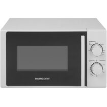 Микроволновая печь с грилем Horizont 20MW700-1478BIW белый (700 Вт, объем - 20 л, управление: механическое)