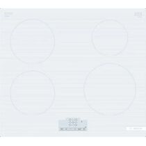 Индукционная варочная панель Bosch PUE612BB1J белый (конфорок - 4 шт, панель - стеклокерамика)
