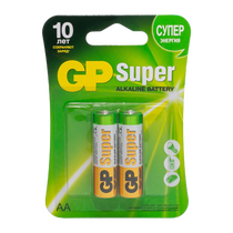 Батарейка GP LR6, AA, Super Alkaline, щелочная (GP 15A-2CR2_20) упаковка 20шт