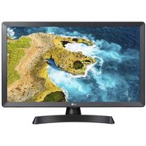 Телевизор 24" LG 24TQ510S-PZ LED, Smart TV, HD, 60 Гц, T/ T2/ C, HDMI х1, USB х1, звук 2х5 Вт, чёрный