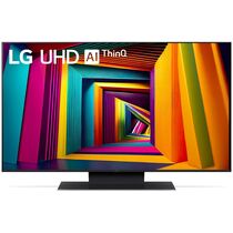 Телевизор 43" LG 43UT91006LA.ARUB LED, Smart TV, 4K Ultra HD, 60 Гц, T/ T2/ C/ S/ S2, HDMI х3, USB х2, звук 2х10 Вт, чёрный