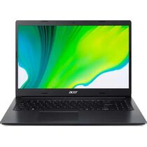 Ноутбук Acer 15,6"/ AMD Ryzen3 3250U (2.6GHz до 3.5GHz)/ 8Гб/ SSD 512Гб/ AMD Radeon Graphics (1920x1080) IPS/ No ODD/ DOS/ Черный A315-23-P3CJ (NX.HETEX.01F)
