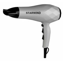 Фен Starwind SHT6101 серый (2000 Вт, режимов - 5, вид: полноразмерный, насадок - 1)