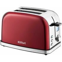 Тостер Kitfort КТ-2036-1 красный (950 Вт, количество обжаривания - 8)