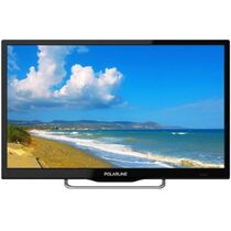 Телевизор 24" POLAR 24PL12TC HD Ready, 60 Гц, тюнер DVB-T/ T2/ C, HDMI х1, USB х1, мощность звука: 2х3 Вт,  чёрный