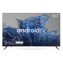 Телевизор 50" Kivi 50U740NB LED, Smart TV, 4K Ultra HD, 60 Гц, T/ T2/ C, HDMI х4, USB х3, звук 2х10 Вт, чёрный
