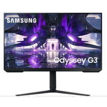 Монитор 32" Samsung Odyssey G3 S32AG320NI черный (VA, 1920х1080, 165 Гц, 1 ms, 250 cd/ m2, 3000:1, DPх1, HDMIх1)