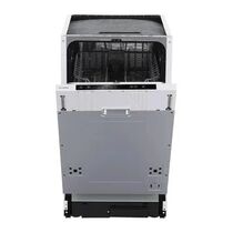 Посудомоечная машина встраиваемая Hyundai HBD 480 узкая , вместимость - 10 комплектов, расход воды - 8 л)