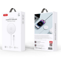 БЗУ XO CX022 iPhone Magnetic Metal 15W Wireless Charging Line 1.2M White White