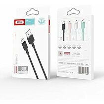 Кабель USB XO NB-P156 2.0A USB cable for apple Black