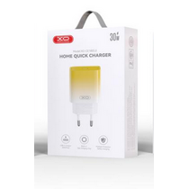 СЗУ XO CE18 (EU) PD30W USB-C fast charging charger Yellow