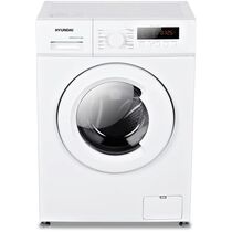 Стиральная машина фронт. Hyundai WME6003 белый, 6 кг, дисплей -да, глубина - 41 см, отжим - 1000 об/ мин