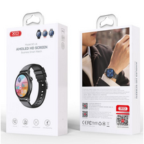 Умные часы -XO- J6 AMOLED 46 mm Черный 260 mAh.