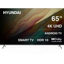 Телевизор 65" Hyundai H-LED65BU7009 Smart TV, 4K Ultra HD, 60 Гц, HDMI х3, USB х2, чёрный