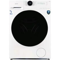 Стиральная машина фронт. Midea MF200W90WBS/ W-RU белый, 9 кг, инвертор, дисплей -да, глубина - 54 см, отжим - 1400 об/ мин