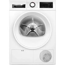Сушильная машина Bosch WQG232ALSN белый (загрузка - 8 кг, конденсационная, программ - 14, размер - 59.8х61.3х84.2 см)