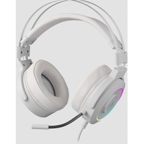Проводные наушники Redragon Lamia 2, USB, микрофон, полноразмерные, белый (77885)