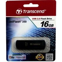 Флеш-накопитель Transcend 16Gb USB2.0 JetFlash 350 Черный (TS16GJF350)