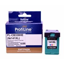 Картридж HP PL-CB338HE №141XL (DJ D4263/ PSC4283/ C5283/ D5363/ OfficeJet J5783) Color ProfiLine