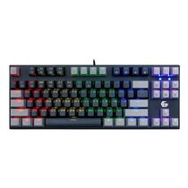 Клавиатура Gembird KB-G600-1, проводная, игровая, USB, с подсветкой, белый/ черный, кабель 1,8 м (KB-G600-1)
