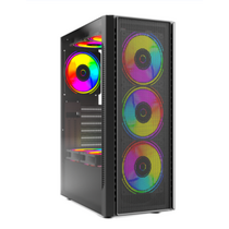 Корпус Foxgate Midi-Tower 11-02F ARGB 4*120мм (без БП, 2xUSB2.0, 1xUSB3.0, ) 11-02F ARGB