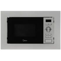 Микроволновая печь встраиваемая Midea AG820BJU-SS серебристый (20 л, мощность - 800 Вт, механическое)