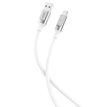 Кабель USB -XO- NB251 (MicroUSB, 1м, силиконовый, белый)