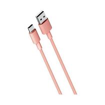 Кабель USB -XO- NB-P156 (MicroUSB, 1м, розовый)