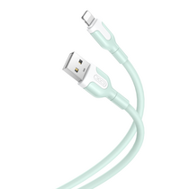 Кабель USB -XO- NB212 (Lightning, 1м, зеленый)