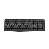 Клавиатура Smartbuy ONE 220, проводная, офисная, USB, черный, кабель 1,4 м (SBK-220U-K)