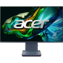 Моноблок Acer Aspire S32-1856 31.5" WQHD i7 1360P (2.2) 16Gb SSD512Gb Iris Xe CR Eshell GbitEth WiFi BT 180W клавиатура мышь Cam серый 2560x1440