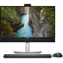 Моноблок Dell Optiplex 7410 Plus 23.8" Full HD i7 13700 (2.1) 16Gb SSD512Gb UHDG 770 CR Linux Ubuntu GbitEth WiFi BT 240W клавиатура мышь серебристый