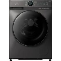 Стиральная машина фронт. Midea MF200W90WBS/ S-RU черный, 9 кг, инвертор, дисплей -да, 1400 об/ мин