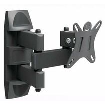 Крепление для ТВ наклонно-поворотное 10"-26" Holder  нагрузка max 25 кг, наклон -6°/ +15°, поворот ±350°, от стены 117-283 мм , металлик (LCDS-5039)